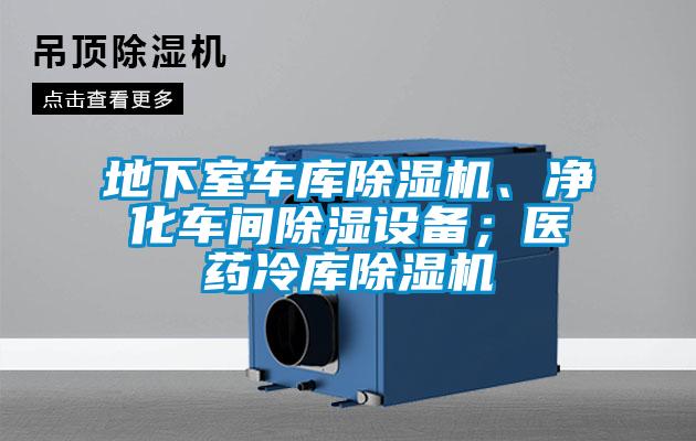 地下室車庫除濕機、凈化車間除濕設備；醫藥冷庫除濕機