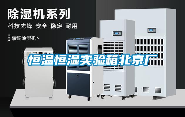 恒溫恒濕實驗箱北京廠