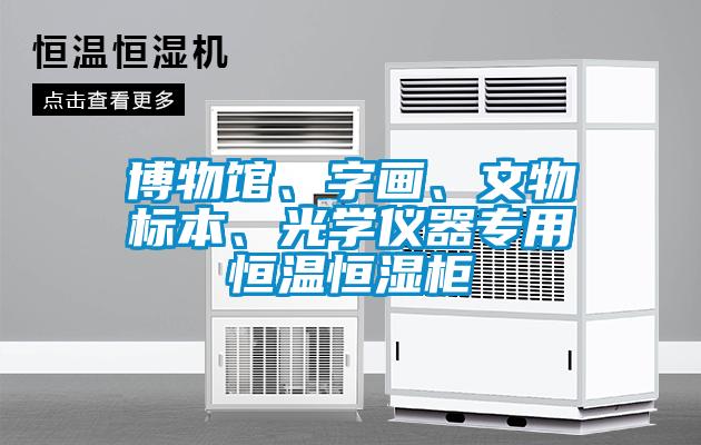 博物館、字畫、文物標本、光學儀器專用恒溫恒濕柜