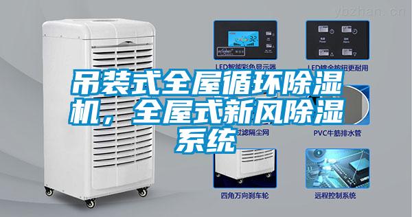吊裝式全屋循環(huán)除濕機，全屋式新風除濕系統(tǒng)