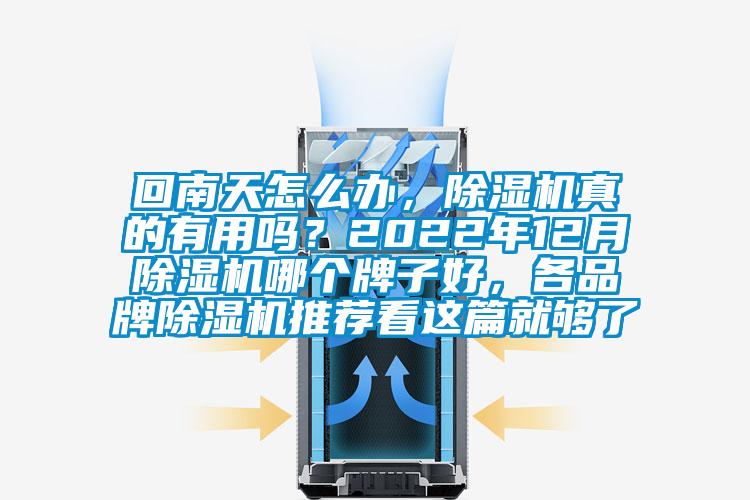 回南天怎么辦，除濕機(jī)真的有用嗎？2022年12月除濕機(jī)哪個(gè)牌子好，各品牌除濕機(jī)推薦看這篇就夠了