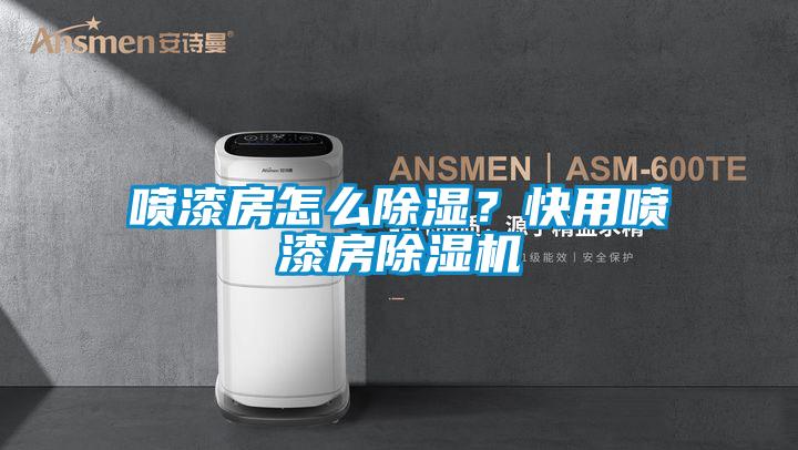 噴漆房怎么除濕？快用噴漆房除濕機