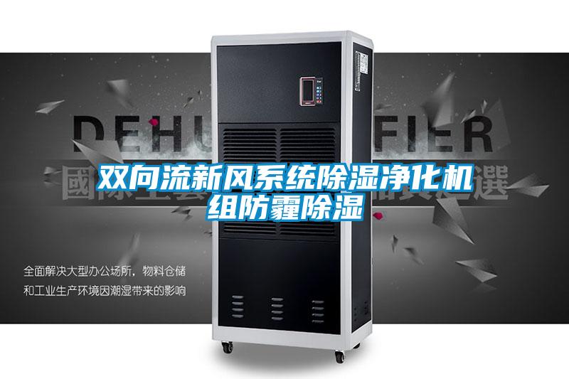 雙向流新風(fēng)系統(tǒng)除濕凈化機組防霾除濕