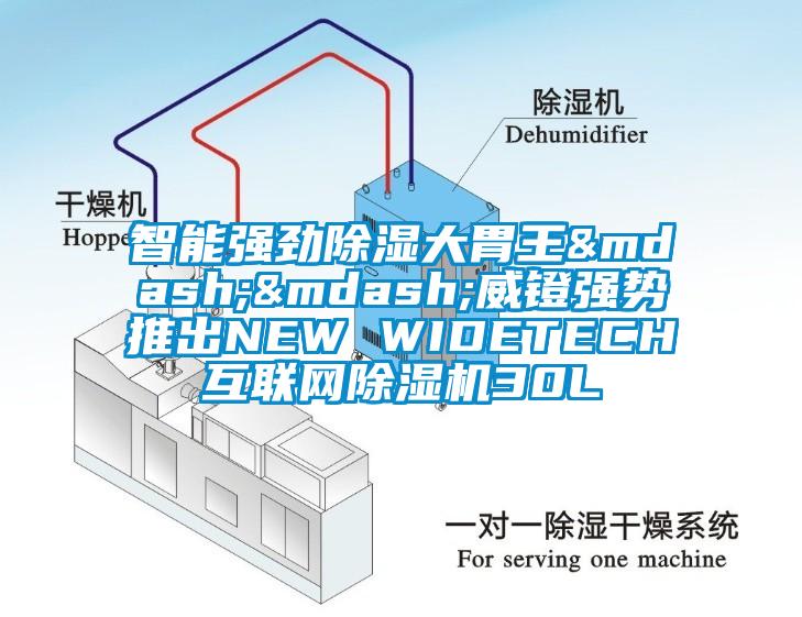 智能強勁除濕大胃王——威鐙強勢推出NEW WIDETECH互聯網除濕機30L