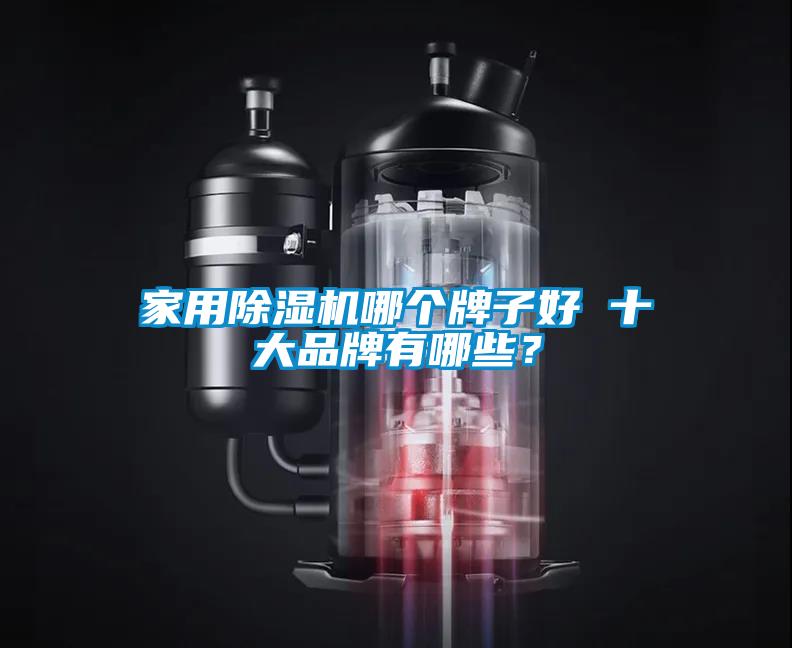 家用除濕機哪個牌子好 十大品牌有哪些？