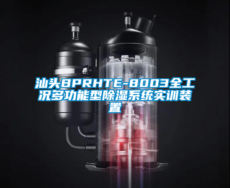 汕頭BPRHTE-8003全工況多功能型除濕系統實訓裝置