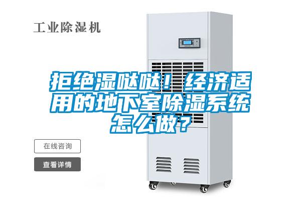 拒絕濕噠噠！經(jīng)濟(jì)適用的地下室除濕系統(tǒng)怎么做？