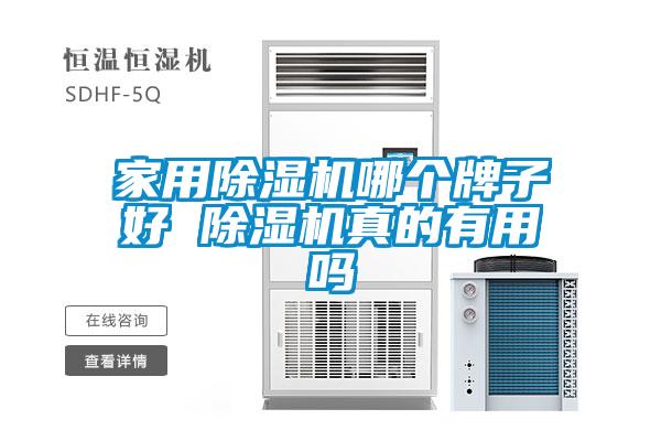 家用除濕機哪個牌子好 除濕機真的有用嗎