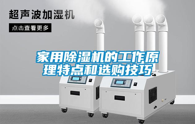 家用除濕機的工作原理特點和選購技巧