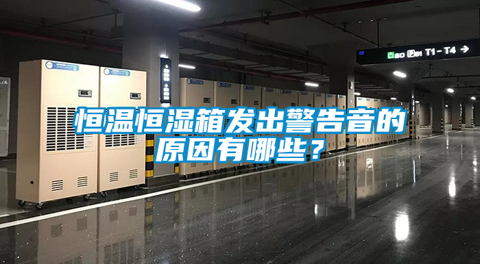恒溫恒濕箱發(fā)出警告音的原因有哪些？