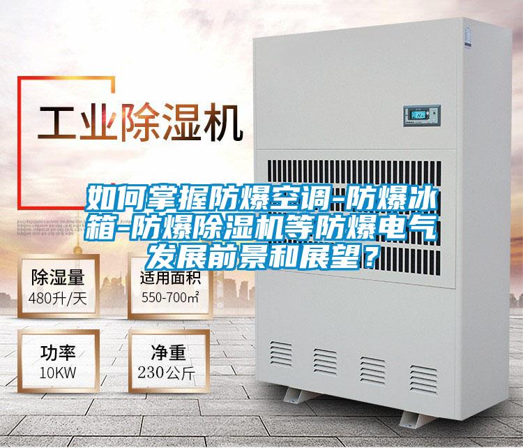如何掌握防爆空調-防爆冰箱-防爆除濕機等防爆電氣發展前景和展望？