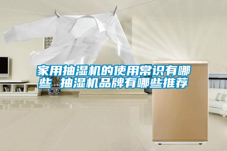 家用抽濕機的使用常識有哪些 抽濕機品牌有哪些推薦