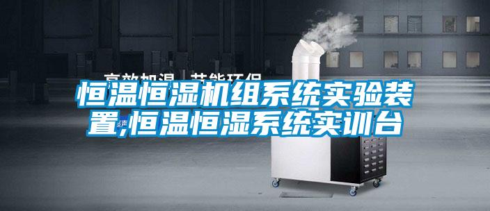 恒溫恒濕機組系統實驗裝置,恒溫恒濕系統實訓臺