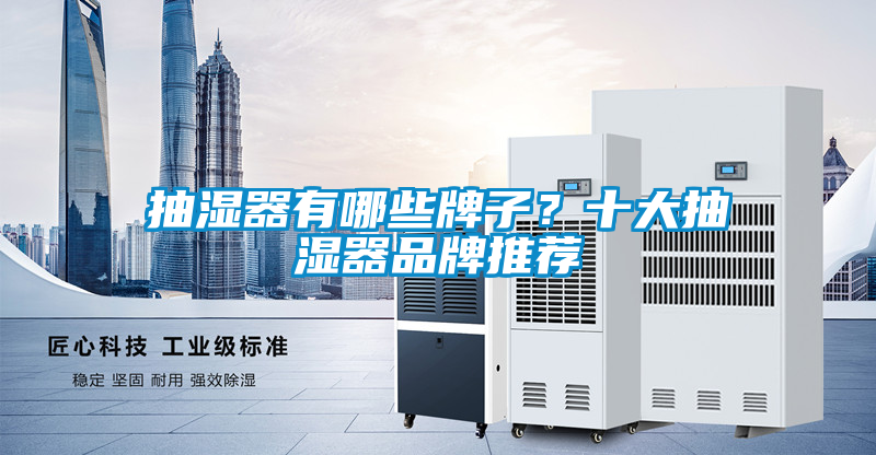 抽濕器有哪些牌子？十大抽濕器品牌推薦