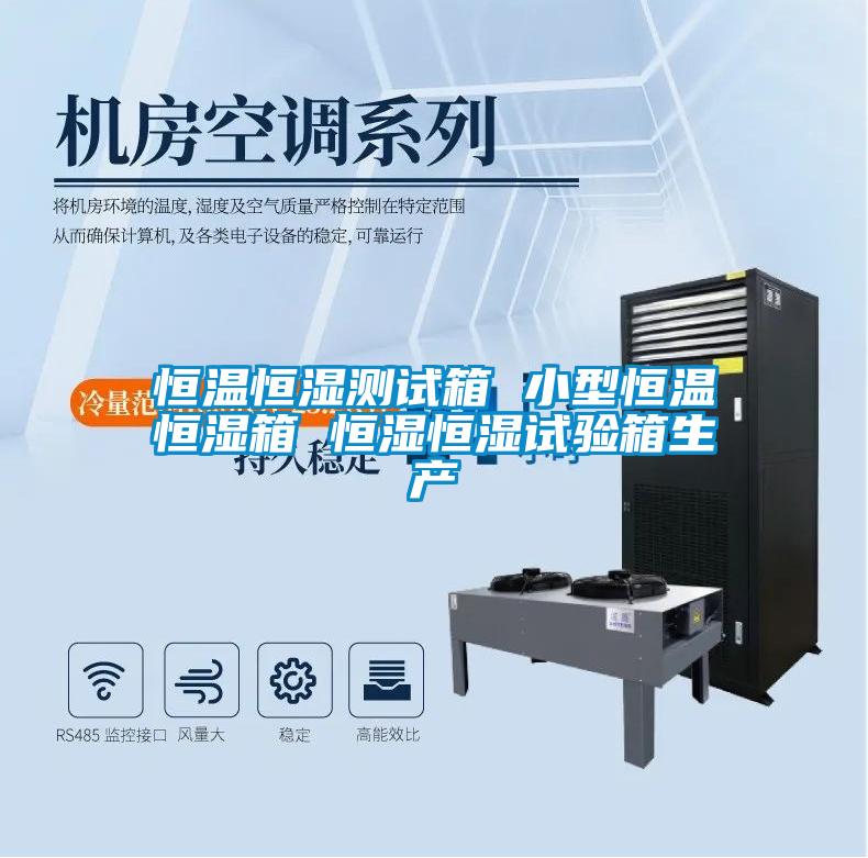 恒溫恒濕測試箱 小型恒溫恒濕箱 恒濕恒濕試驗箱生產