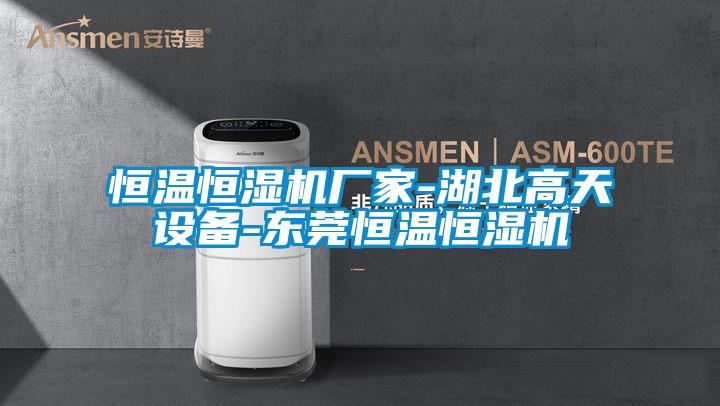恒溫恒濕機廠家-湖北高天設備-東莞恒溫恒濕機