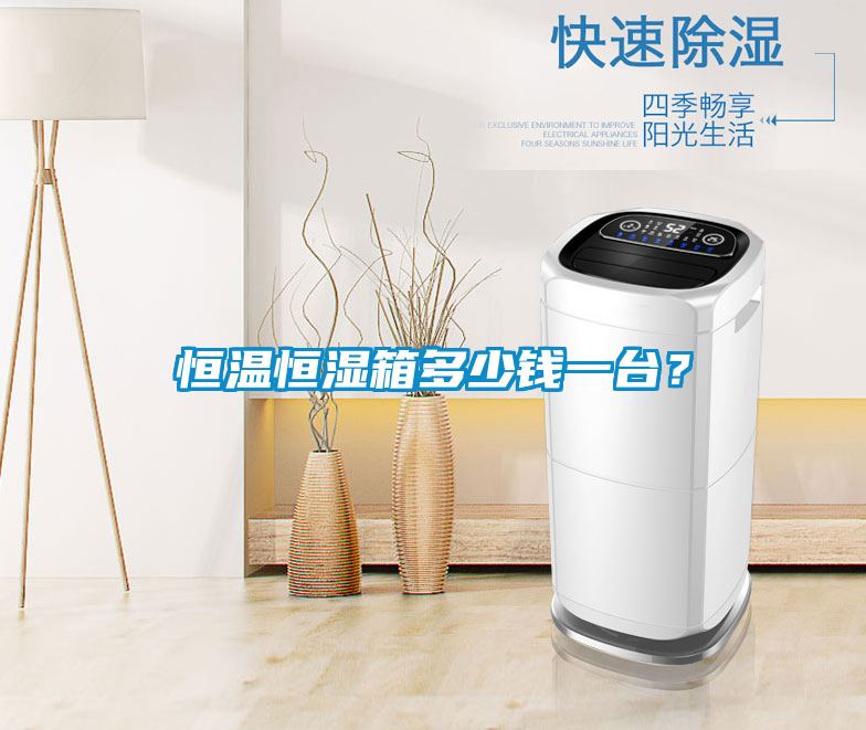 恒溫恒濕箱多少錢一臺？