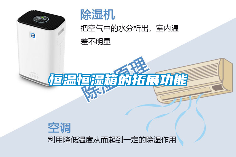 恒溫恒濕箱的拓展功能