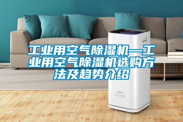 工業(yè)用空氣除濕機—工業(yè)用空氣除濕機選購方法及趨勢介紹