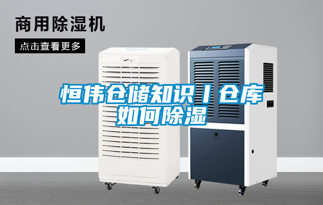 恒偉倉儲知識丨倉庫如何除濕