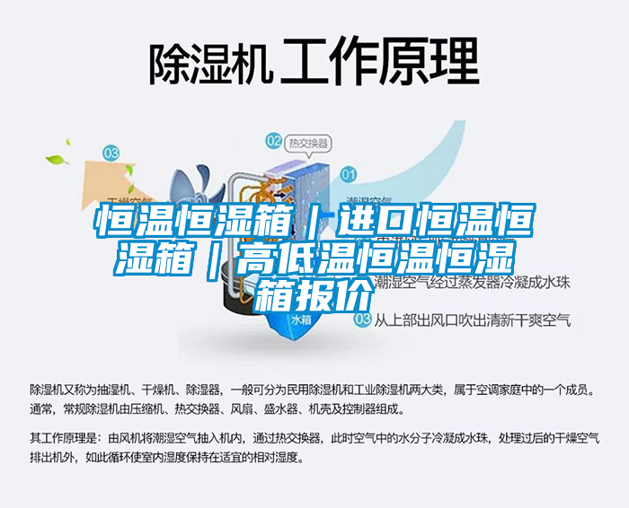 恒溫恒濕箱｜進口恒溫恒濕箱｜高低溫恒溫恒濕箱報價