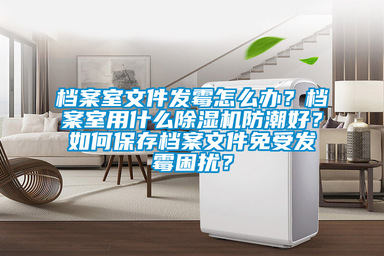檔案室文件發(fā)霉怎么辦？檔案室用什么除濕機防潮好？如何保存檔案文件免受發(fā)霉困擾？