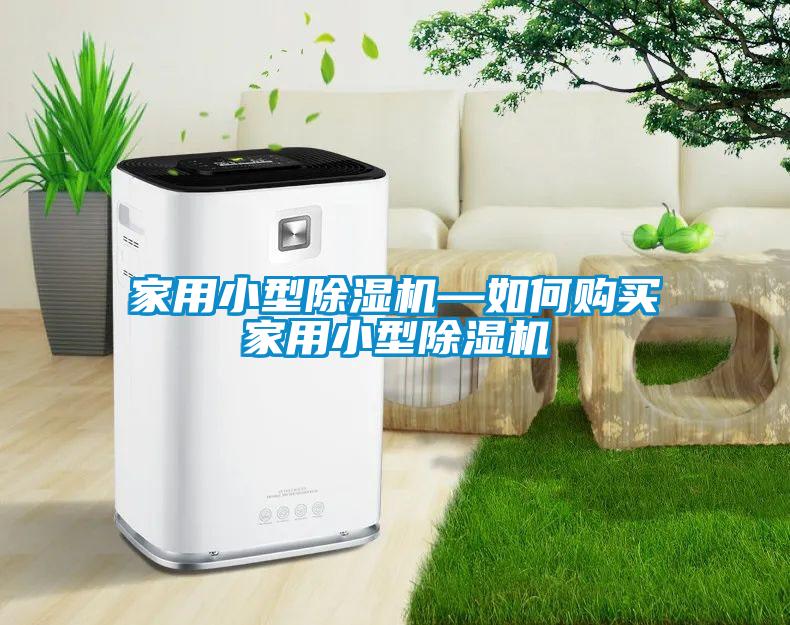 家用小型除濕機—如何購買家用小型除濕機