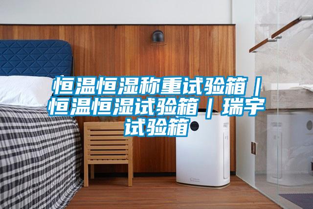 恒溫恒濕稱重試驗箱｜恒溫恒濕試驗箱｜瑞宇試驗箱
