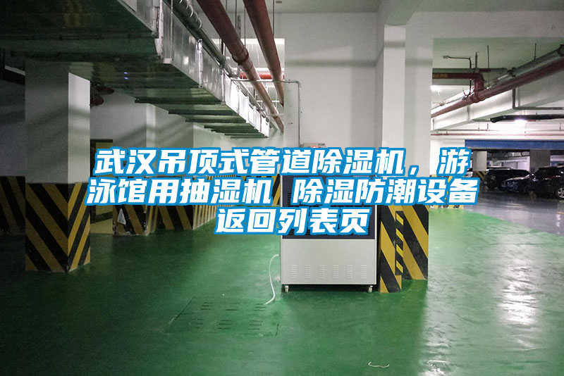 武漢吊頂式管道除濕機，游泳館用抽濕機 除濕防潮設備 返回列表頁