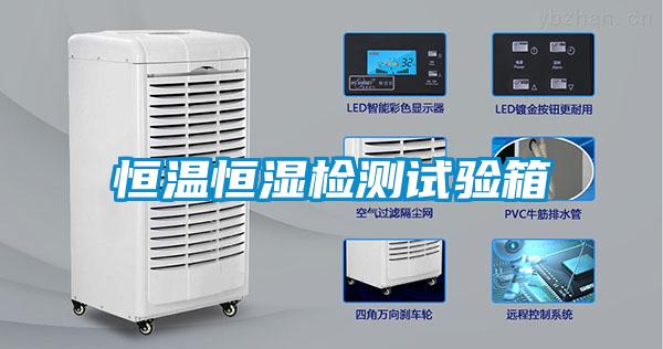 恒溫恒濕檢測試驗箱