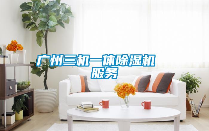 廣州三機一體除濕機  服務