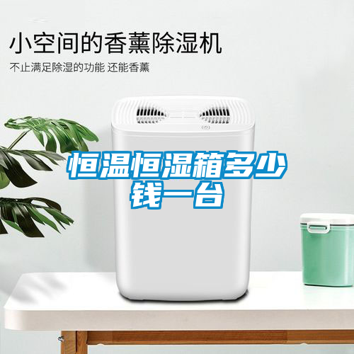 恒溫恒濕箱多少錢一臺