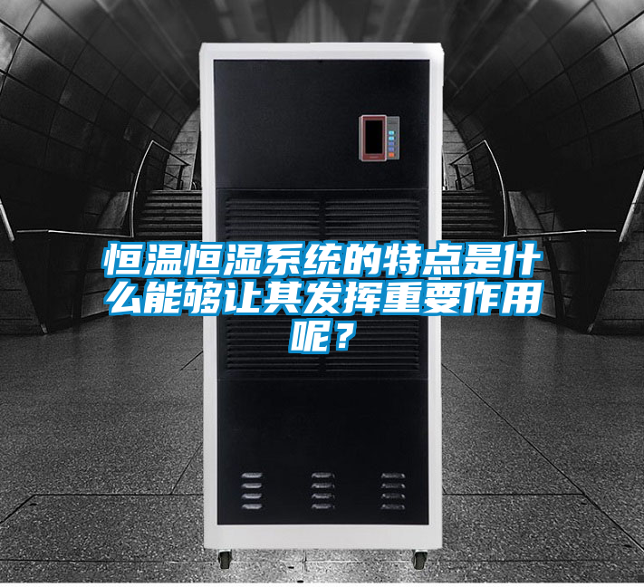 恒溫恒濕系統的特點是什么能夠讓其發揮重要作用呢？
