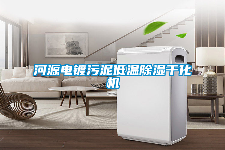 河源電鍍污泥低溫除濕干化機