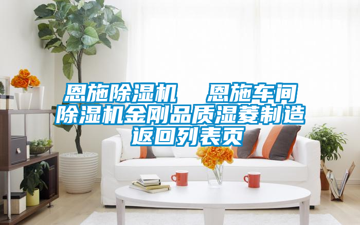 恩施除濕機  恩施車間除濕機金剛品質(zhì)濕菱制造 返回列表頁