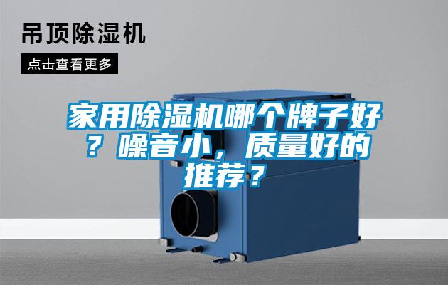 家用除濕機(jī)哪個(gè)牌子好？噪音小，質(zhì)量好的推薦？