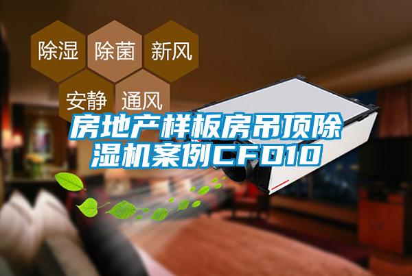 房地產樣板房吊頂除濕機案例CFD10