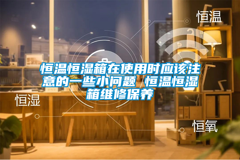 恒溫恒濕箱在使用時應該注意的一些小問題 恒溫恒濕箱維修保養
