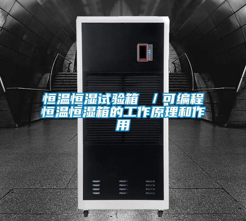 恒溫恒濕試驗箱 ／可編程恒溫恒濕箱的工作原理和作用