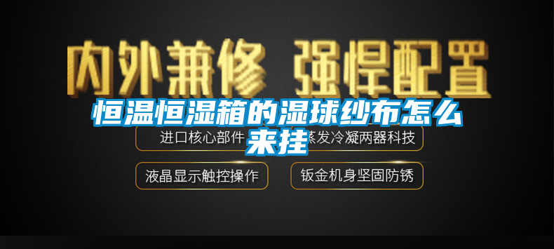 恒溫恒濕箱的濕球紗布怎么來掛