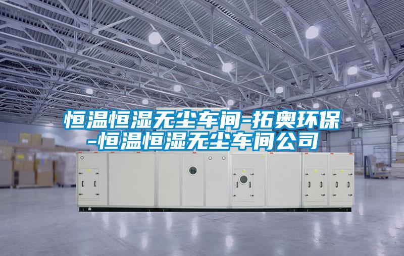 恒溫恒濕無塵車間-拓奧環保-恒溫恒濕無塵車間公司