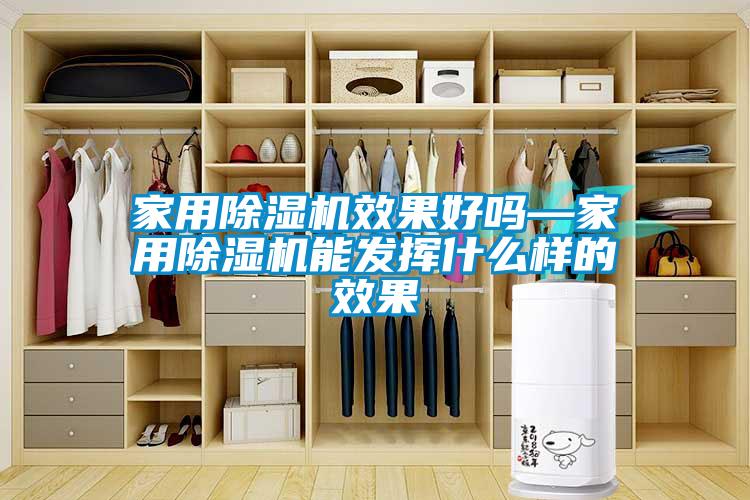 家用除濕機(jī)效果好嗎—家用除濕機(jī)能發(fā)揮什么樣的效果
