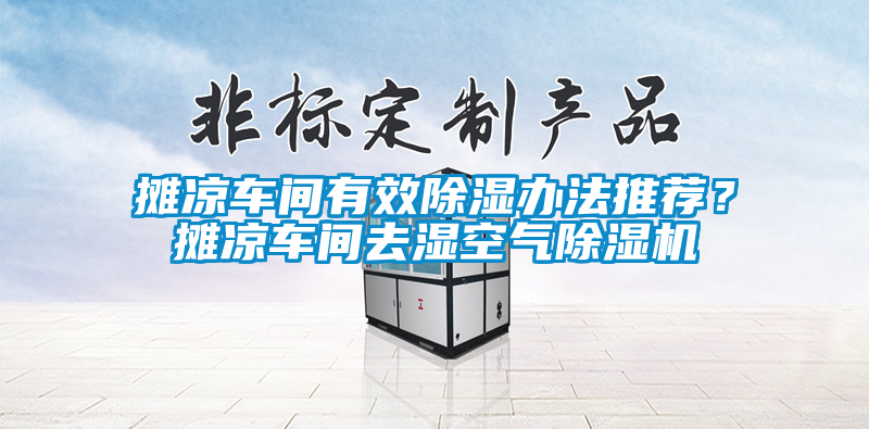 攤涼車間有效除濕辦法推薦？攤涼車間去濕空氣除濕機