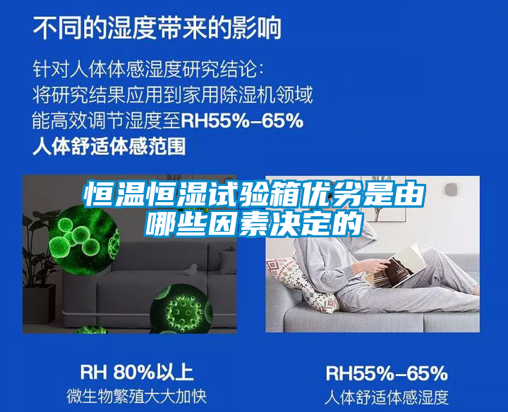 恒溫恒濕試驗箱優劣是由哪些因素決定的