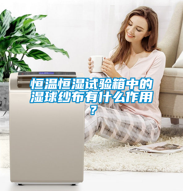 恒溫恒濕試驗箱中的濕球紗布有什么作用？