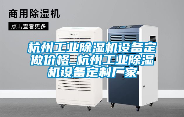 杭州工業(yè)除濕機(jī)設(shè)備定做價(jià)格_杭州工業(yè)除濕機(jī)設(shè)備定制廠家