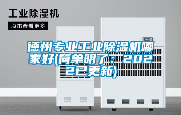 德州專業(yè)工業(yè)除濕機哪家好(簡單明了：2022已更新)