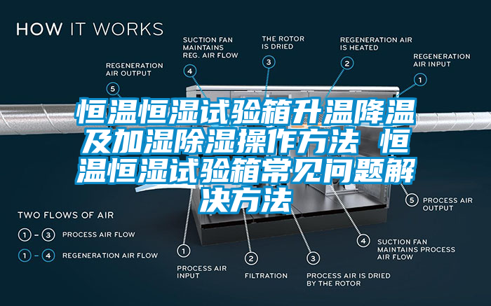 恒溫恒濕試驗箱升溫降溫及加濕除濕操作方法 恒溫恒濕試驗箱常見問題解決方法