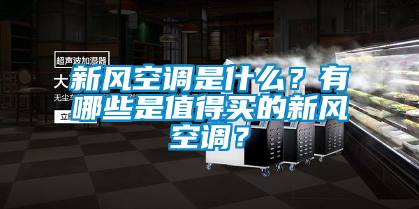 新風(fēng)空調(diào)是什么？有哪些是值得買的新風(fēng)空調(diào)？