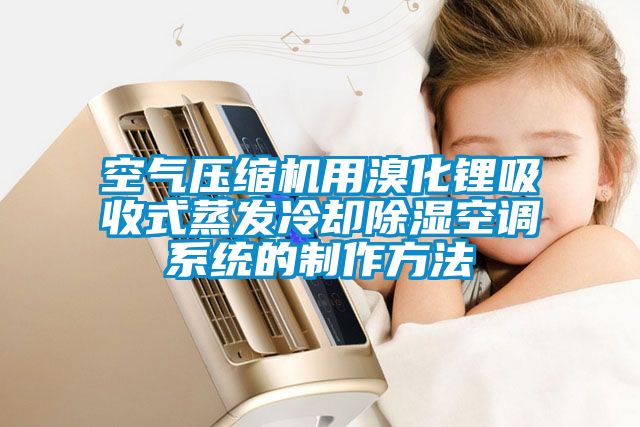 空氣壓縮機用溴化鋰吸收式蒸發(fā)冷卻除濕空調系統(tǒng)的制作方法